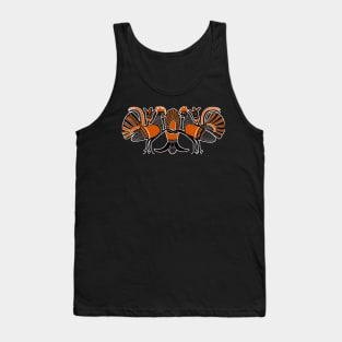 2 Roosters from Italica Tank Top